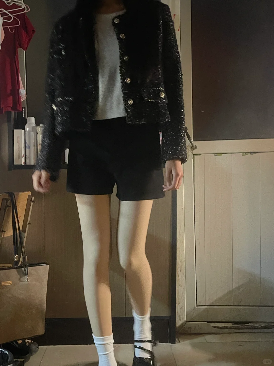 征服了我们一整个宿舍的光腿袜