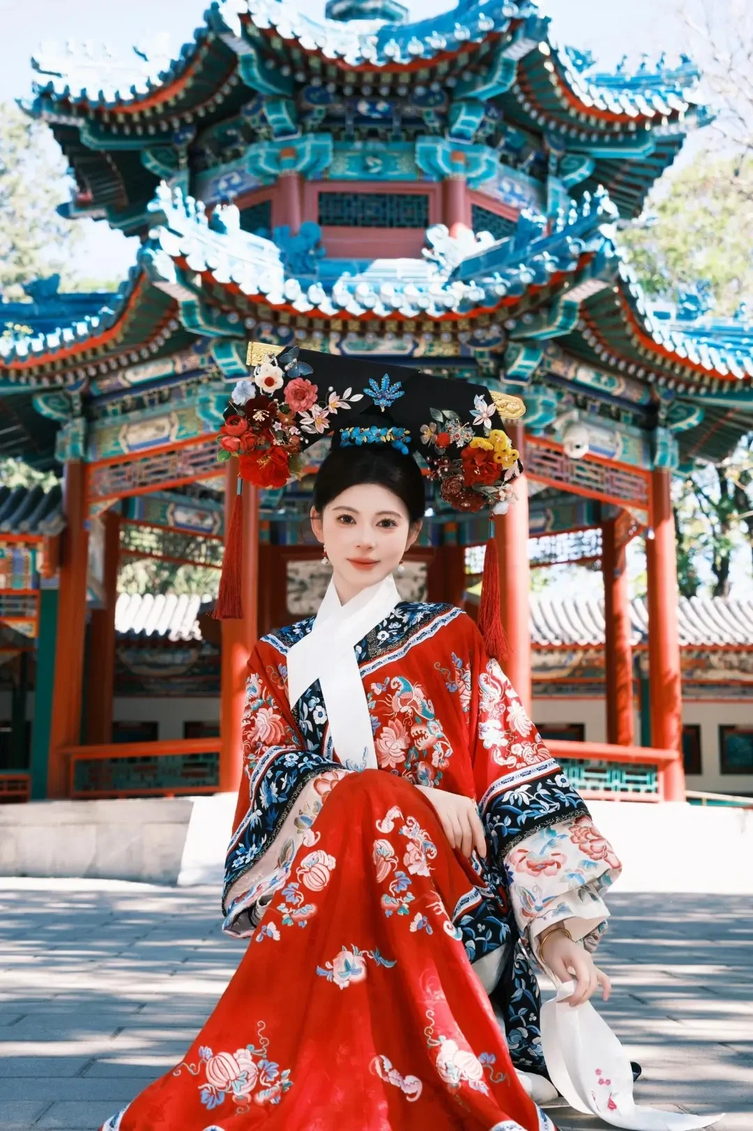 故宫红墙下的清宫梦💫 每一帧都美到心醉