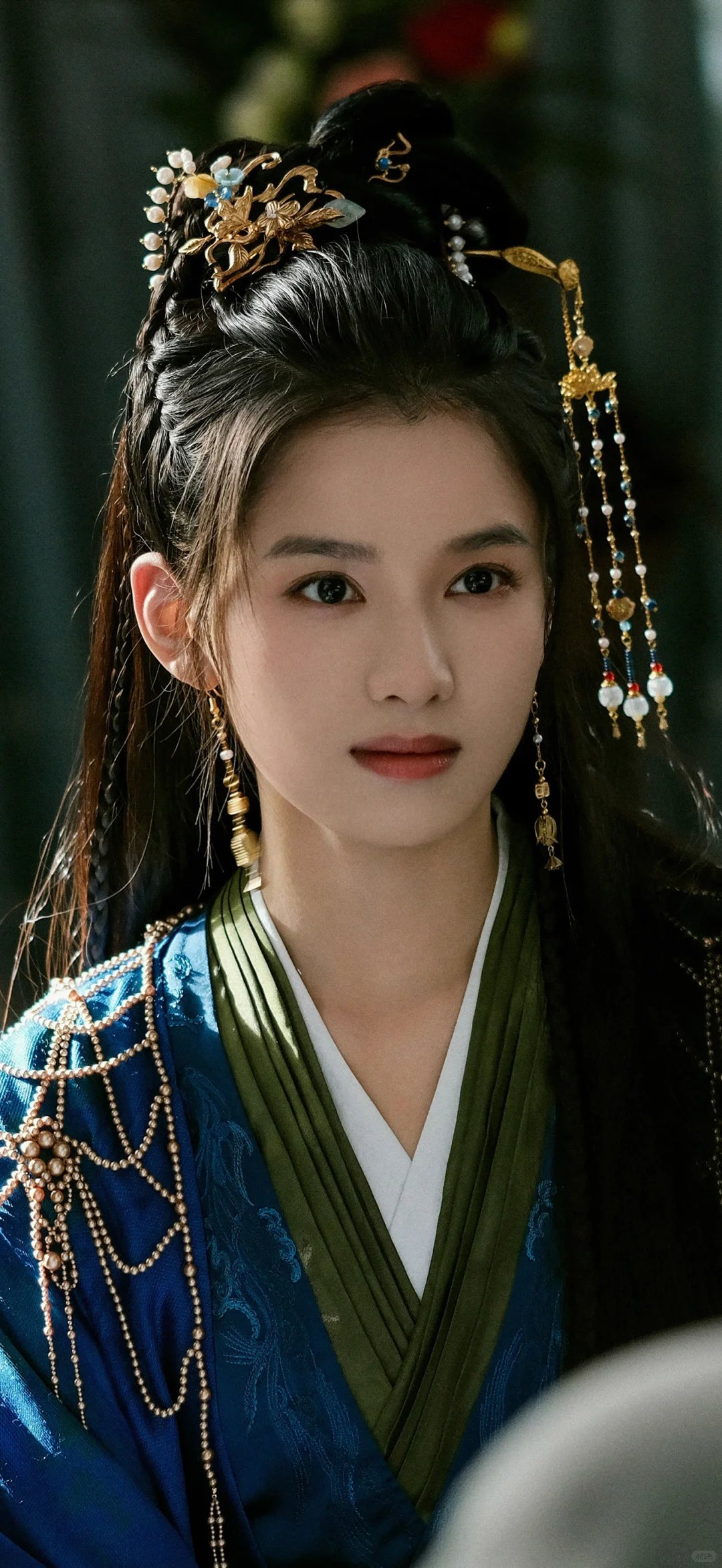 张婧仪壁纸：古装造型超美~