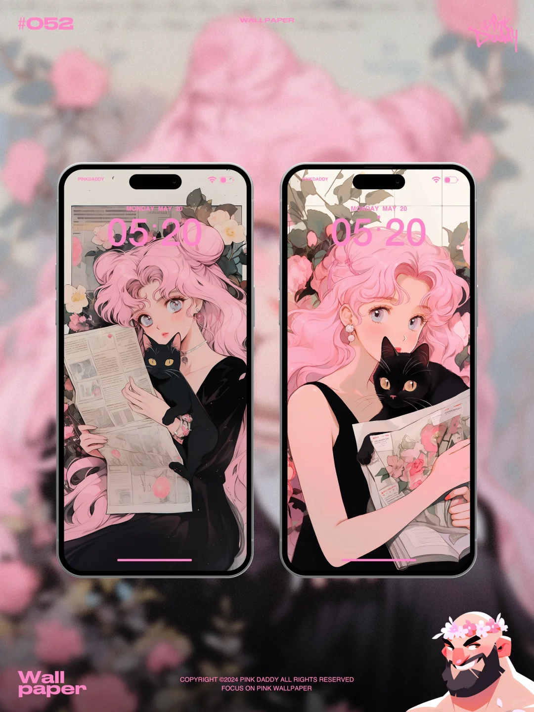 💫 复古蒸汽波x美少女战士4K壁纸