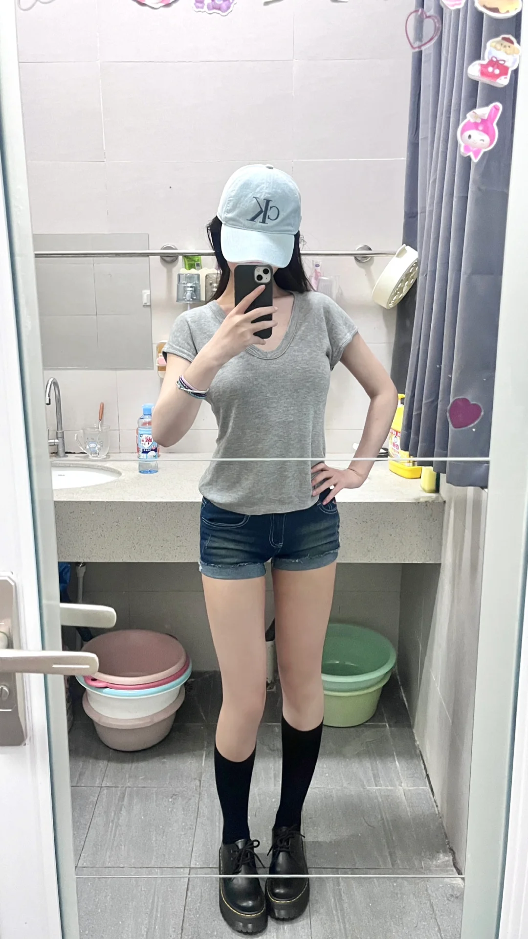 163｜95 不同长度的压力袜对比⭐️超级显瘦