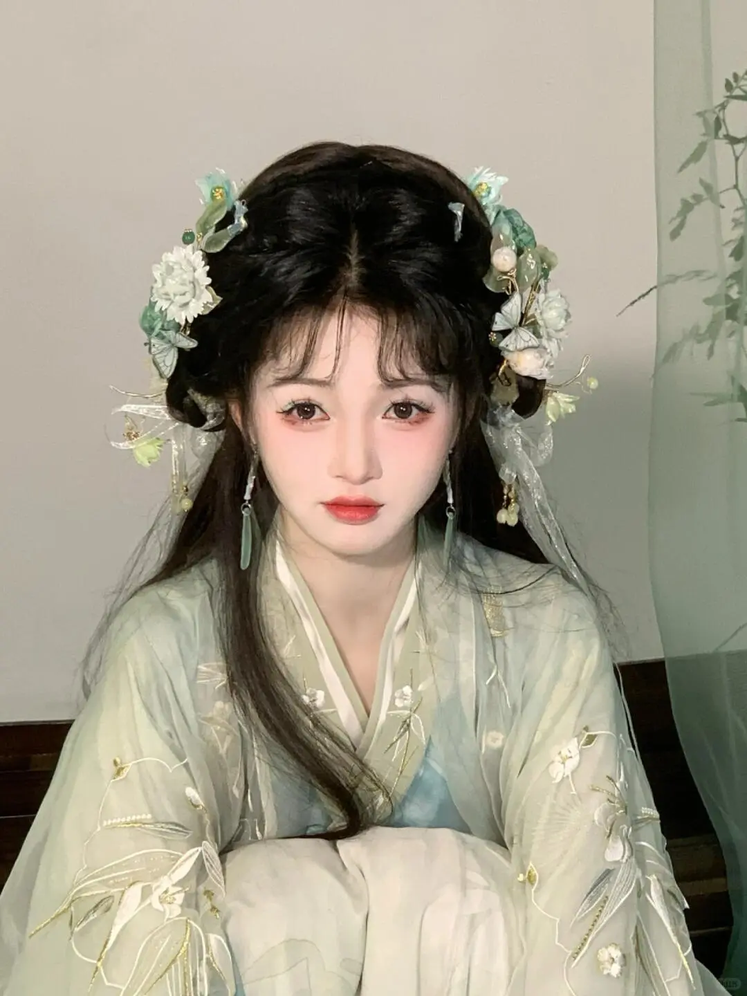 清冷感汉服妆造，美到心颤