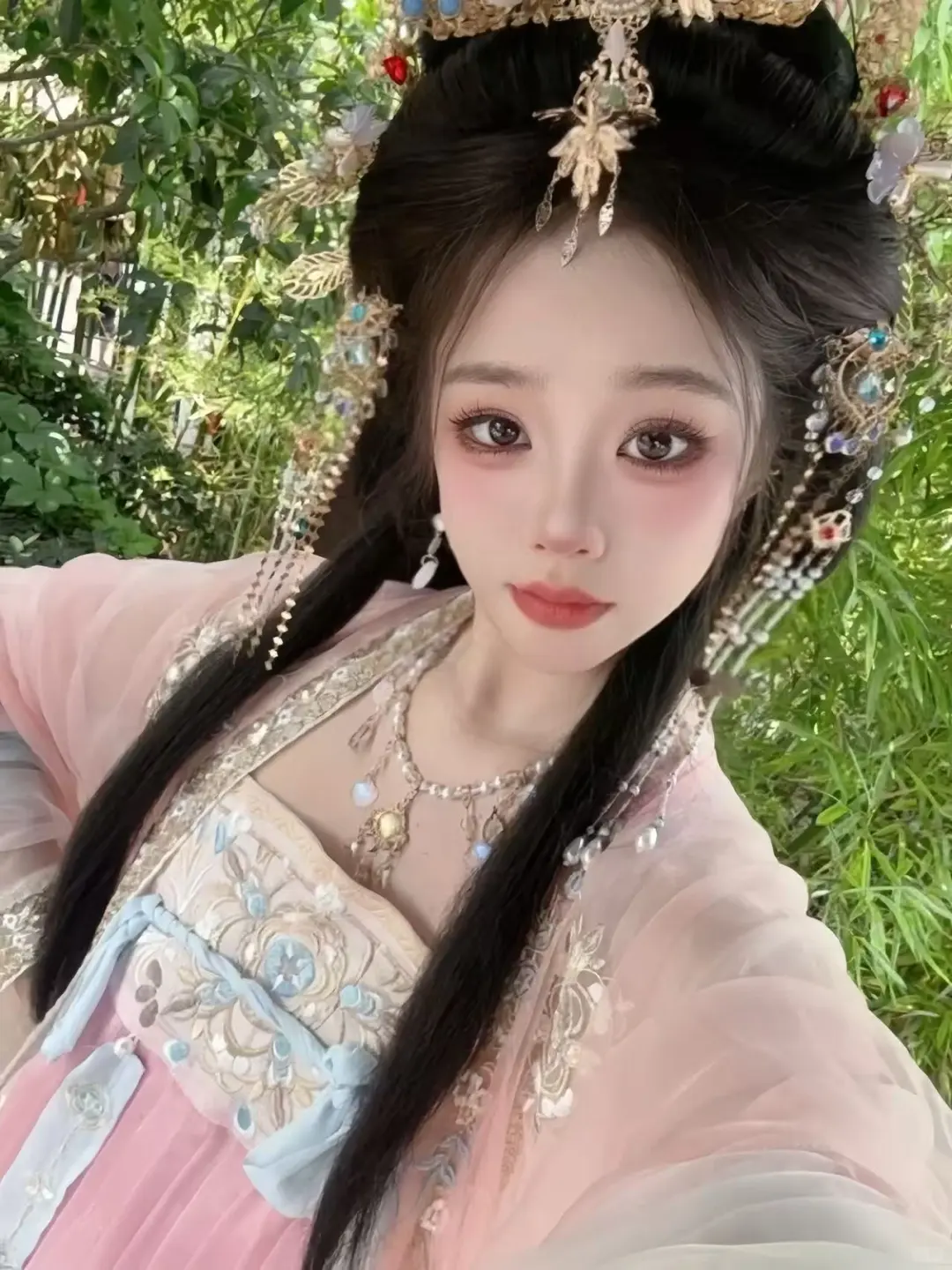 客妹返图！汉服妆造！大唐公主驾到！
