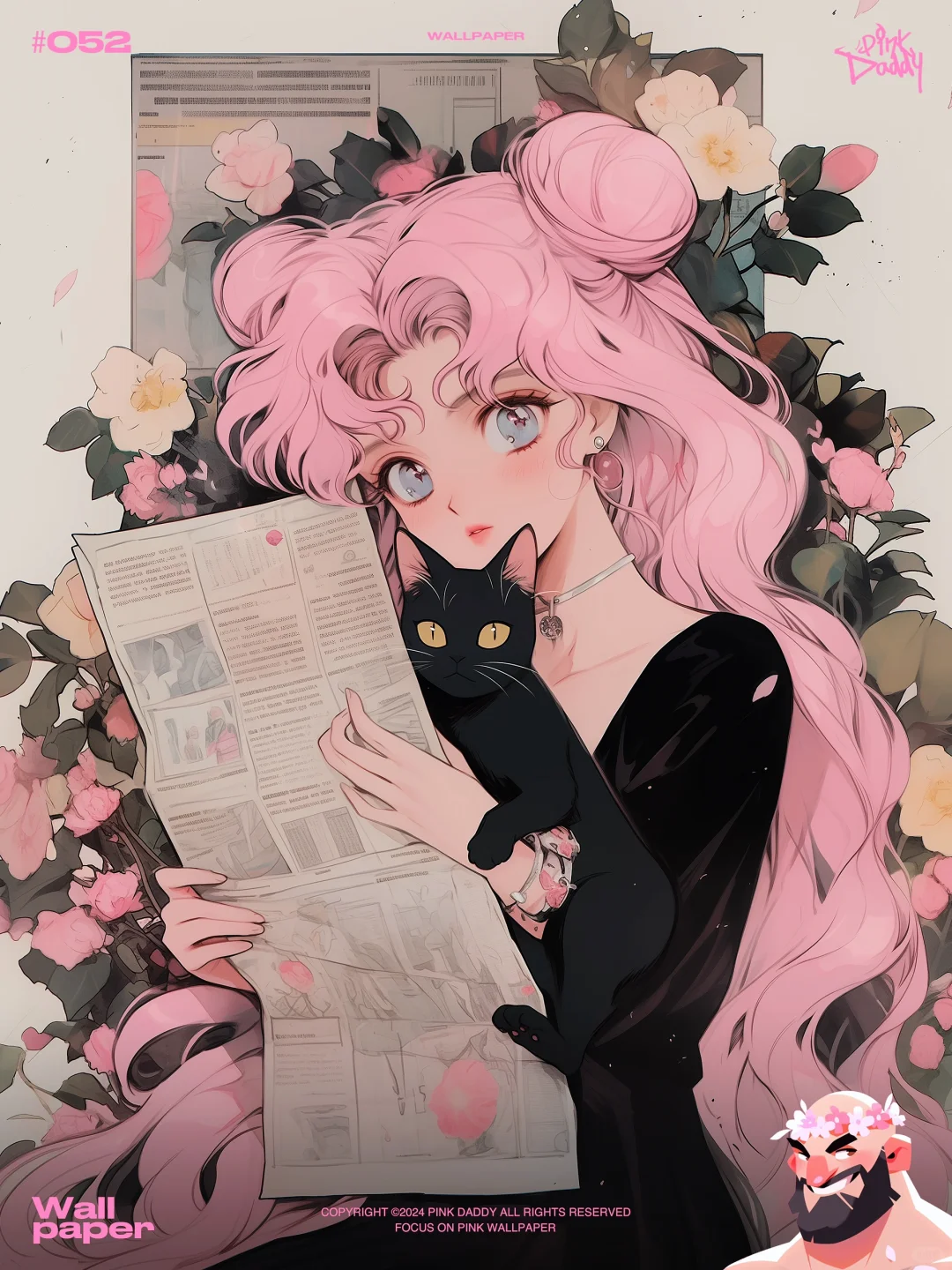 💫 复古蒸汽波x美少女战士4K壁纸