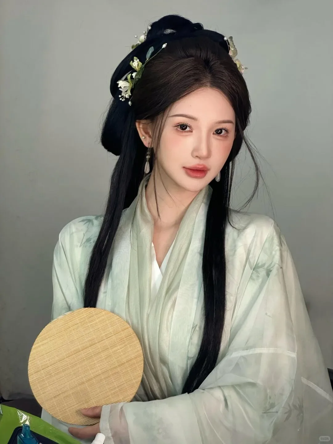 古装妹妹尝到了青提的味道🌿|汉服妆造