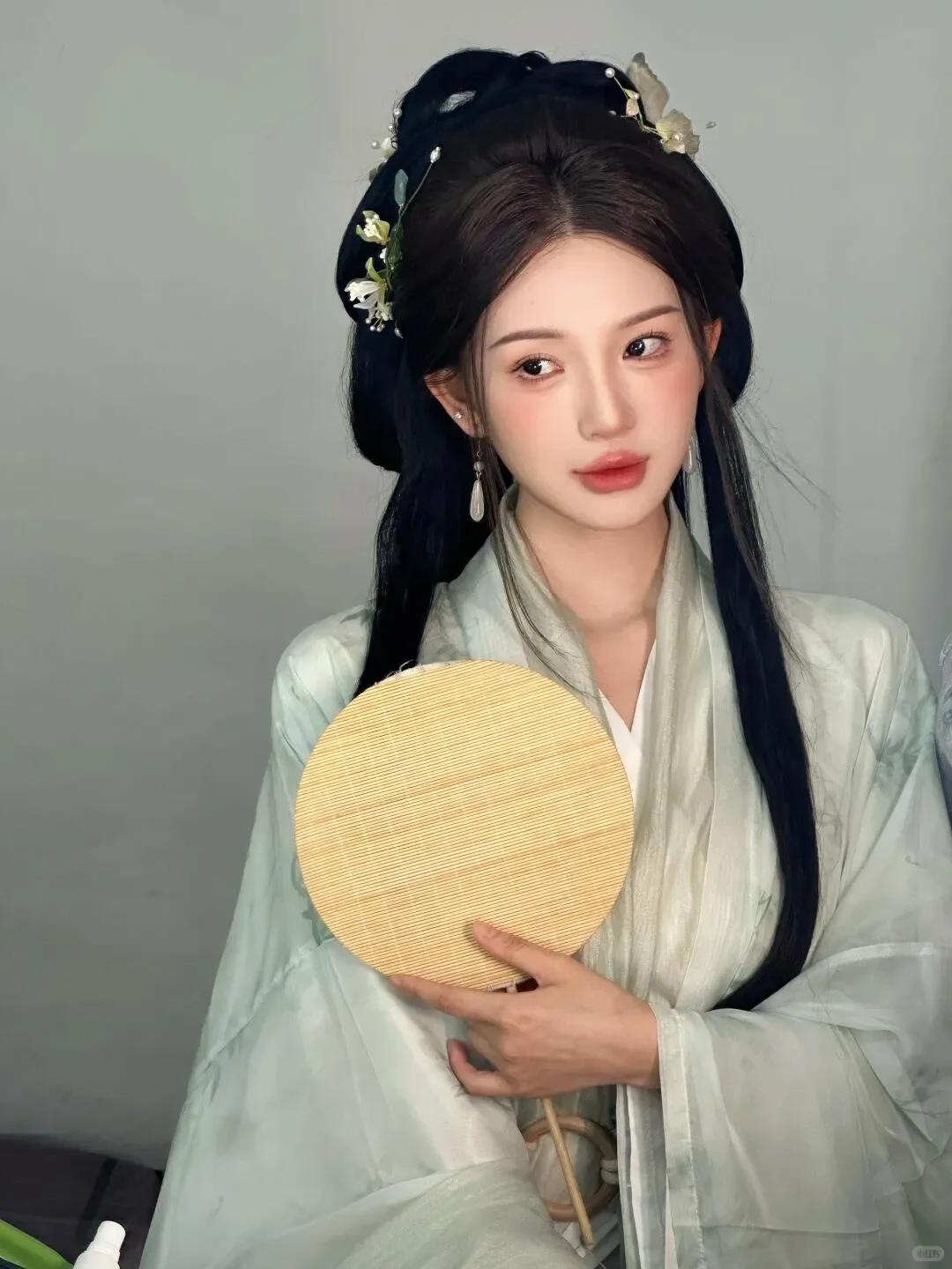 古装妹妹尝到了青提的味道🌿|汉服妆造