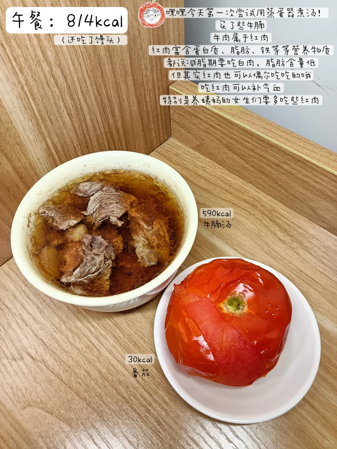 163/85 |维持体重+补气血一天吃了什么