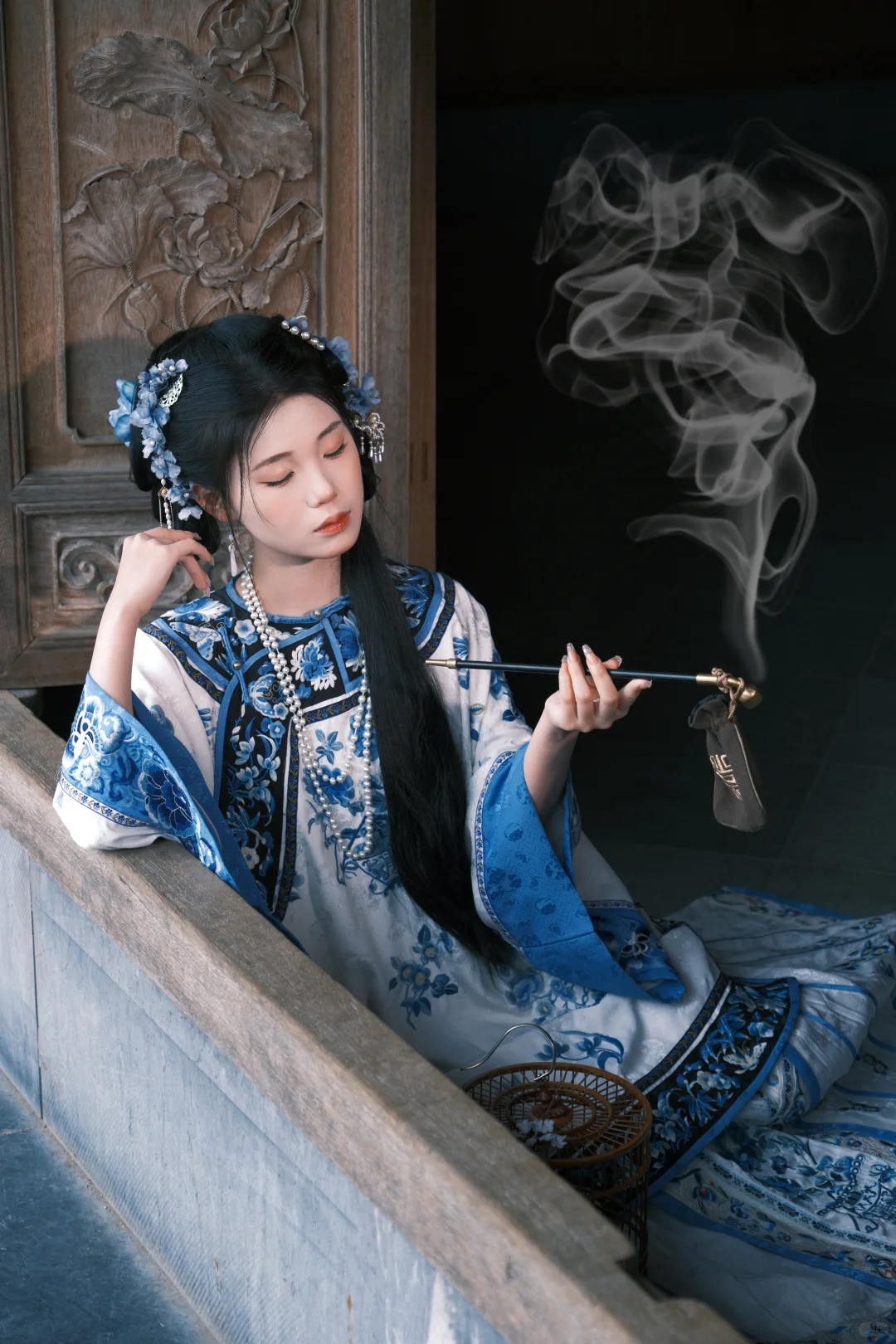 谁懂啊！我好像偷穿了清朝少奶奶的衣服