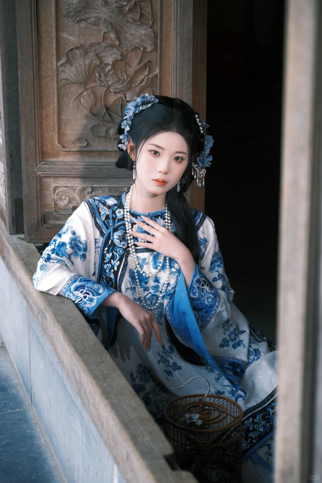 谁懂啊！我好像偷穿了清朝少奶奶的衣服