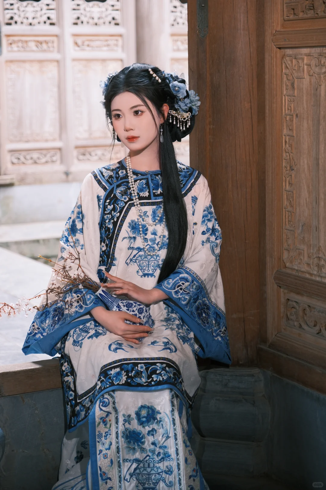 谁懂啊！我好像偷穿了清朝少奶奶的衣服
