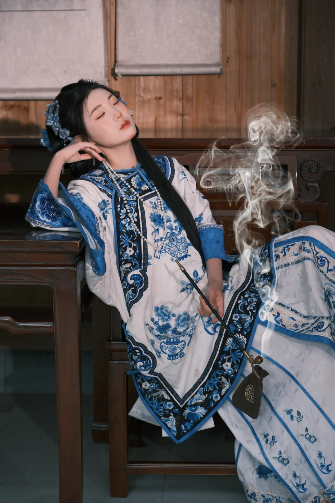 谁懂啊！我好像偷穿了清朝少奶奶的衣服