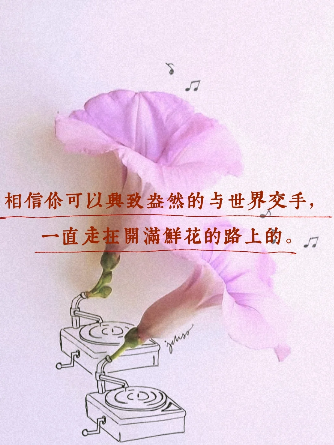 大概没有女人是不爱花的，不分年龄