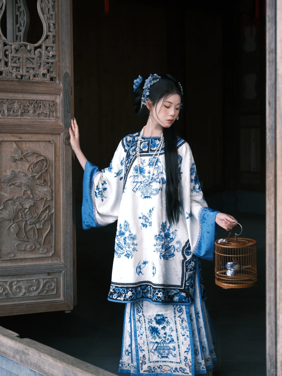 谁懂啊！我好像偷穿了清朝少奶奶的衣服
