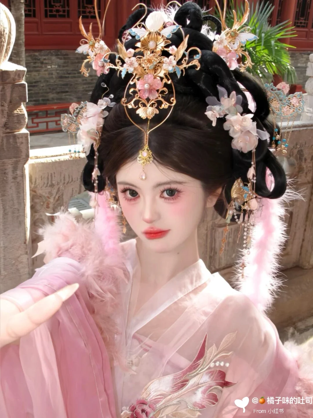 啊啊啊这谁顶得住！粉色神女太美了‼️