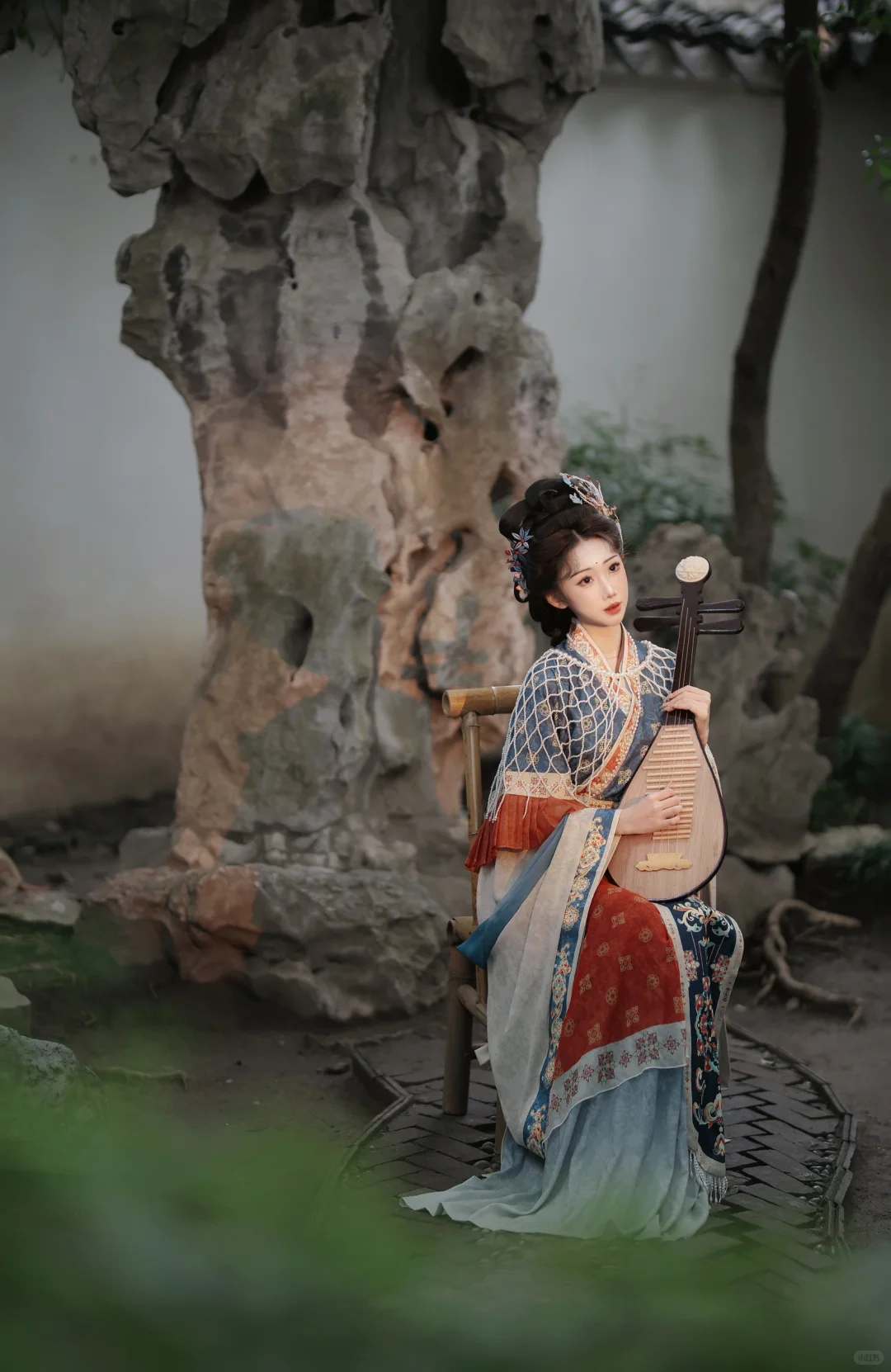 南京瞻园｜画中人｜仕女图｜