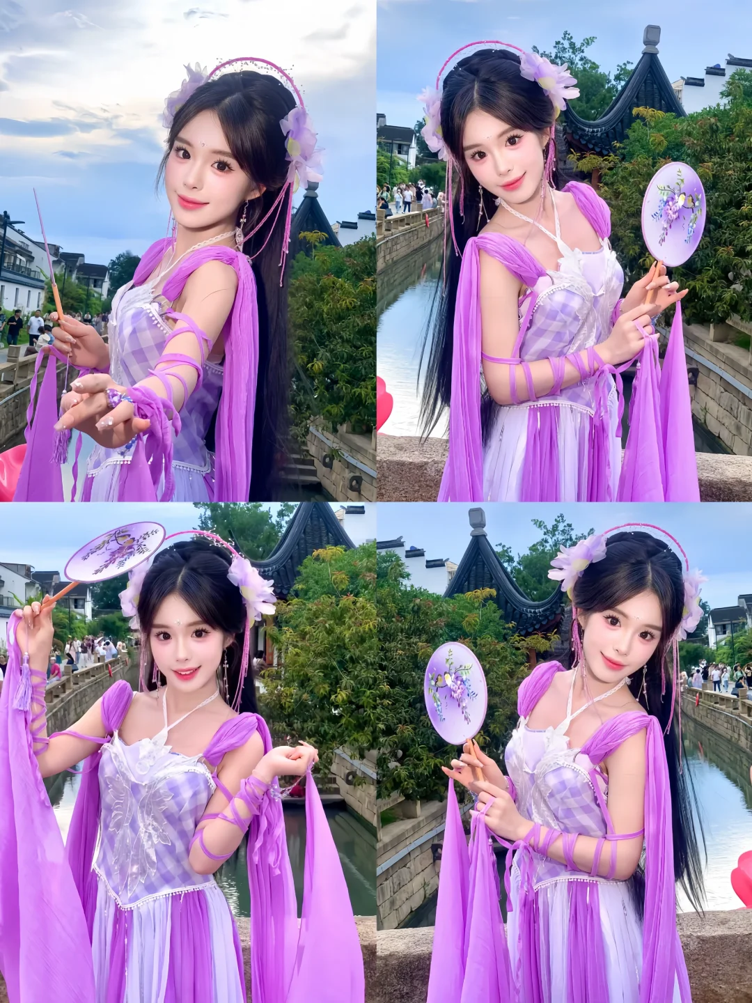 好美的汉服啊～谁拍谁好看