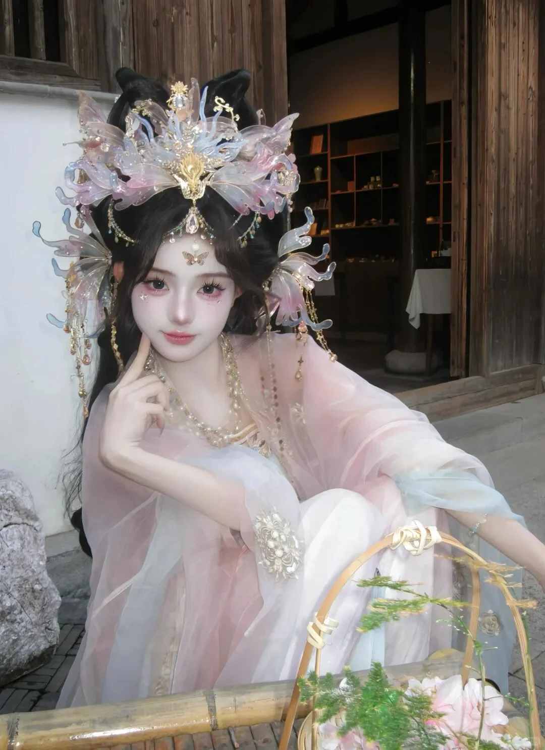 快来试试这个超赞的大头妆吧