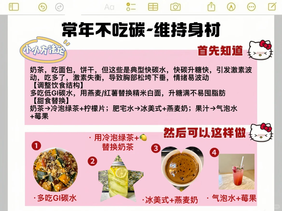 常年戒糖+补雌，身材已达next level
