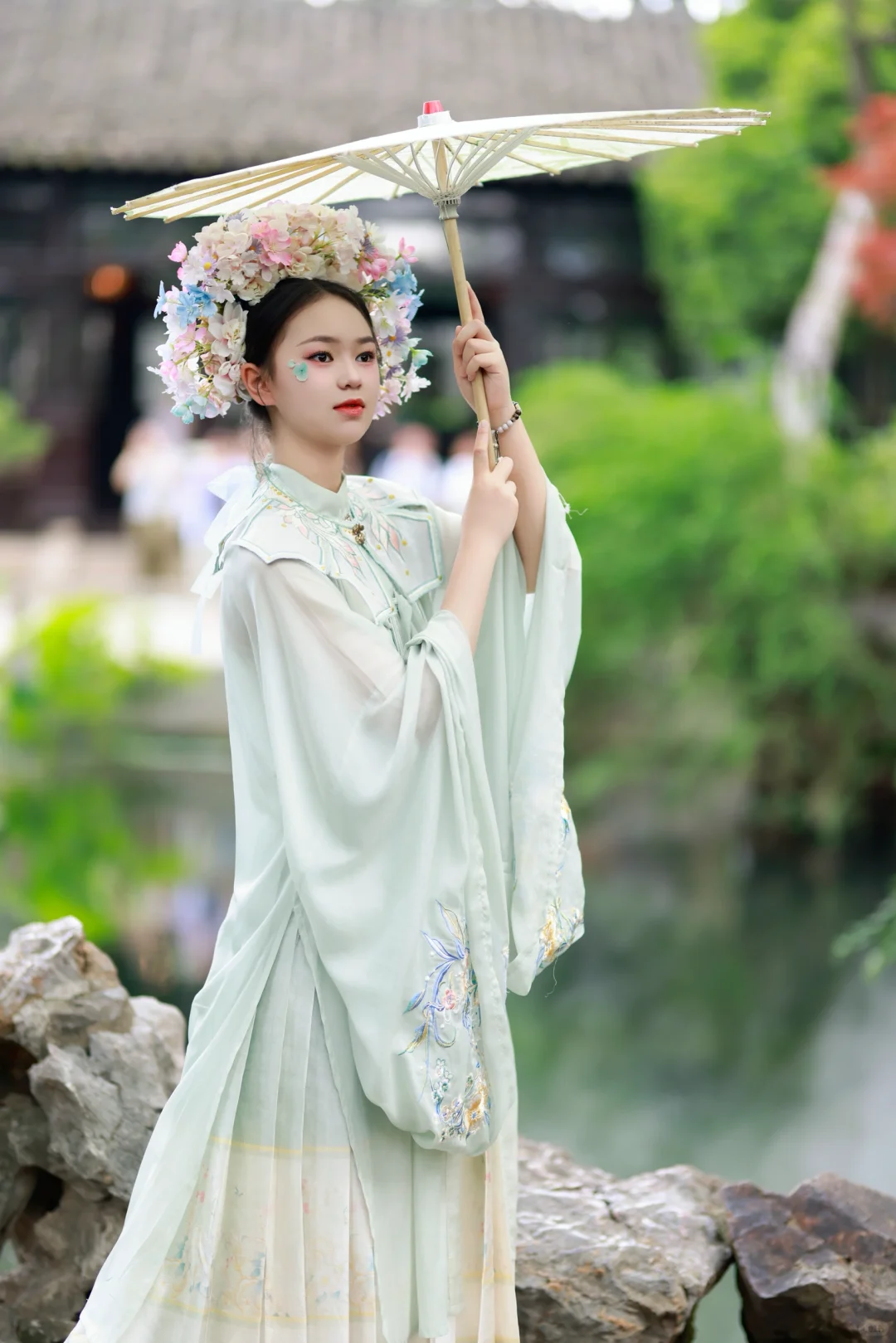 汉服小姐姐，真的好美！😍