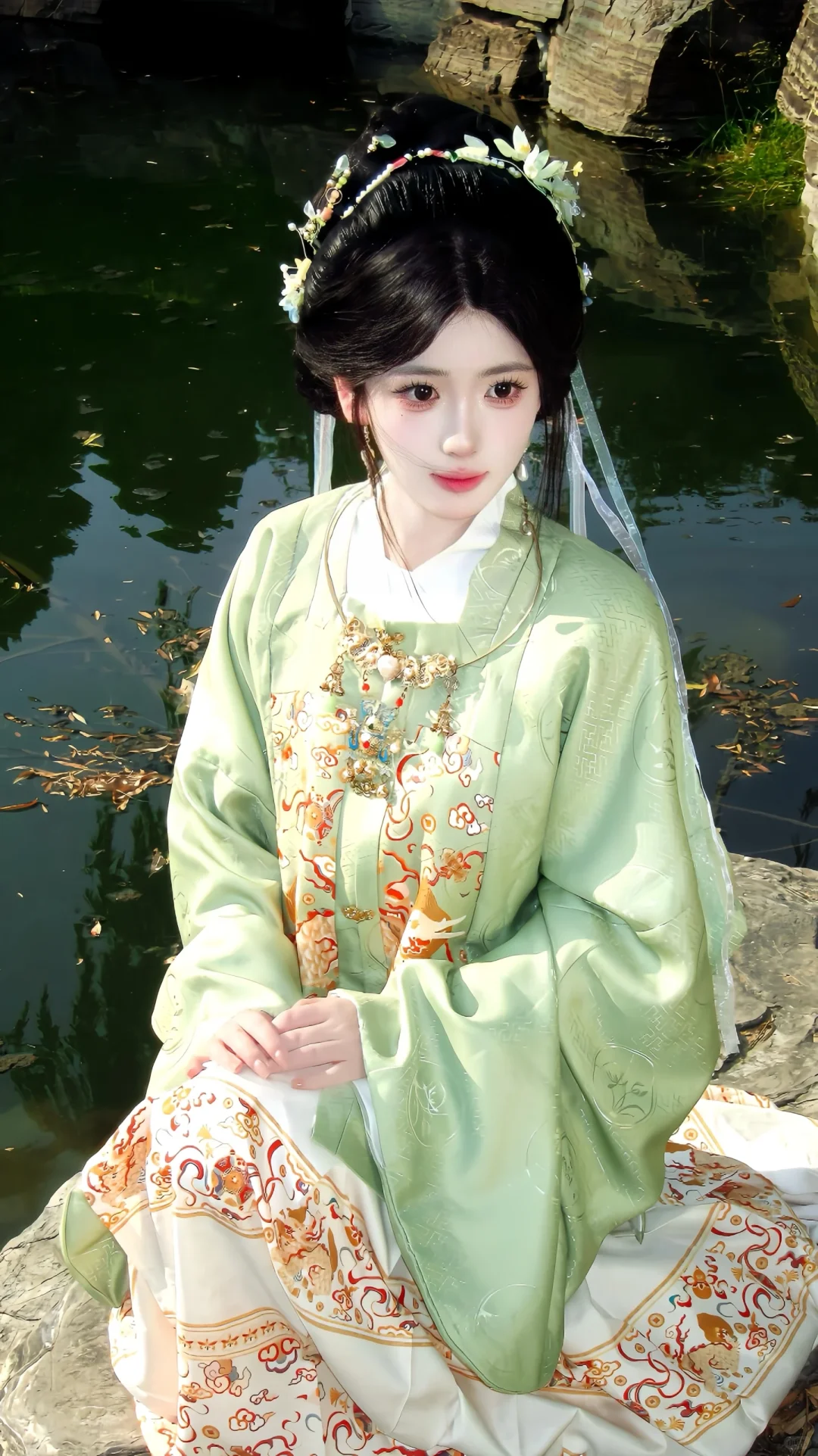 谁懂啊？明制大小姐的清冷感溢出屏幕了