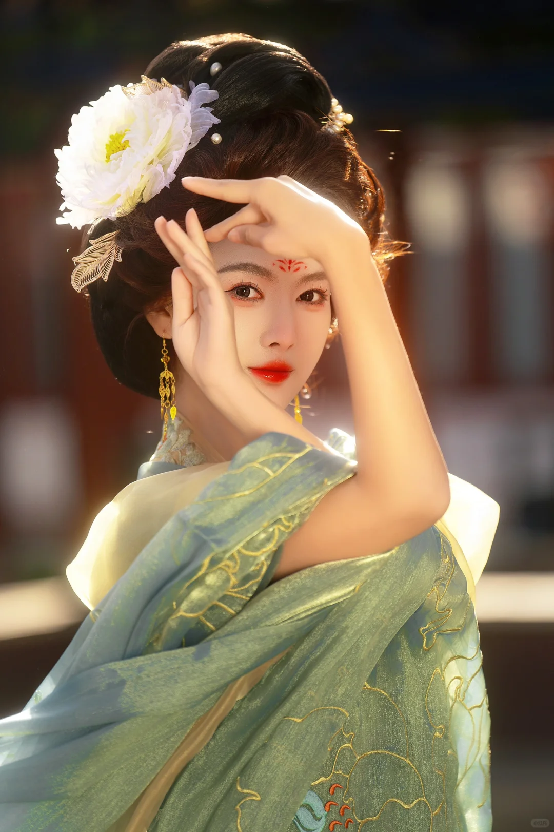 看了《国色芳华》特意来西安拍了唐风写真