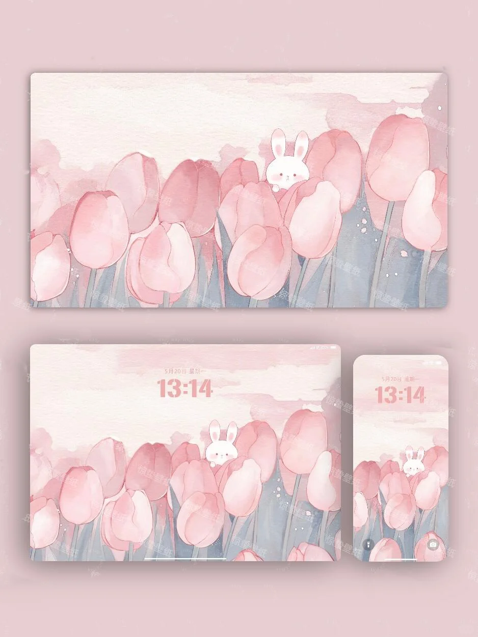 郁金香与小兔子🐰