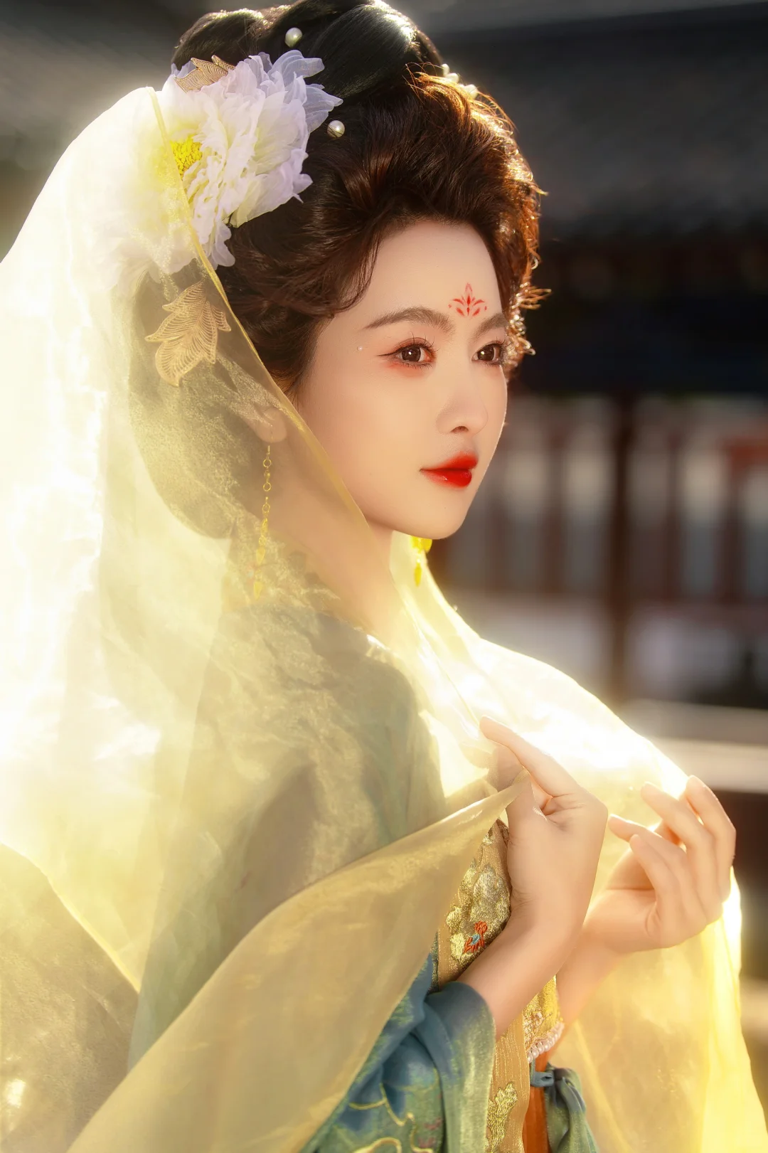 看了《国色芳华》特意来西安拍了唐风写真
