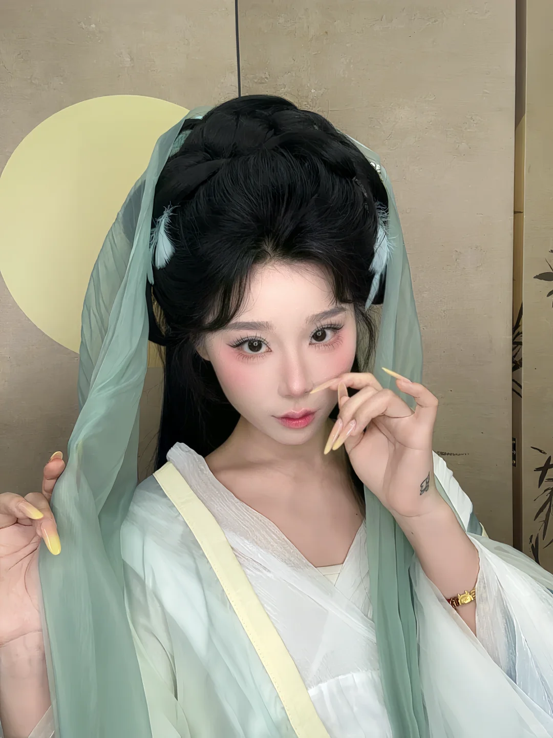 心动无数次的清冷感汉服