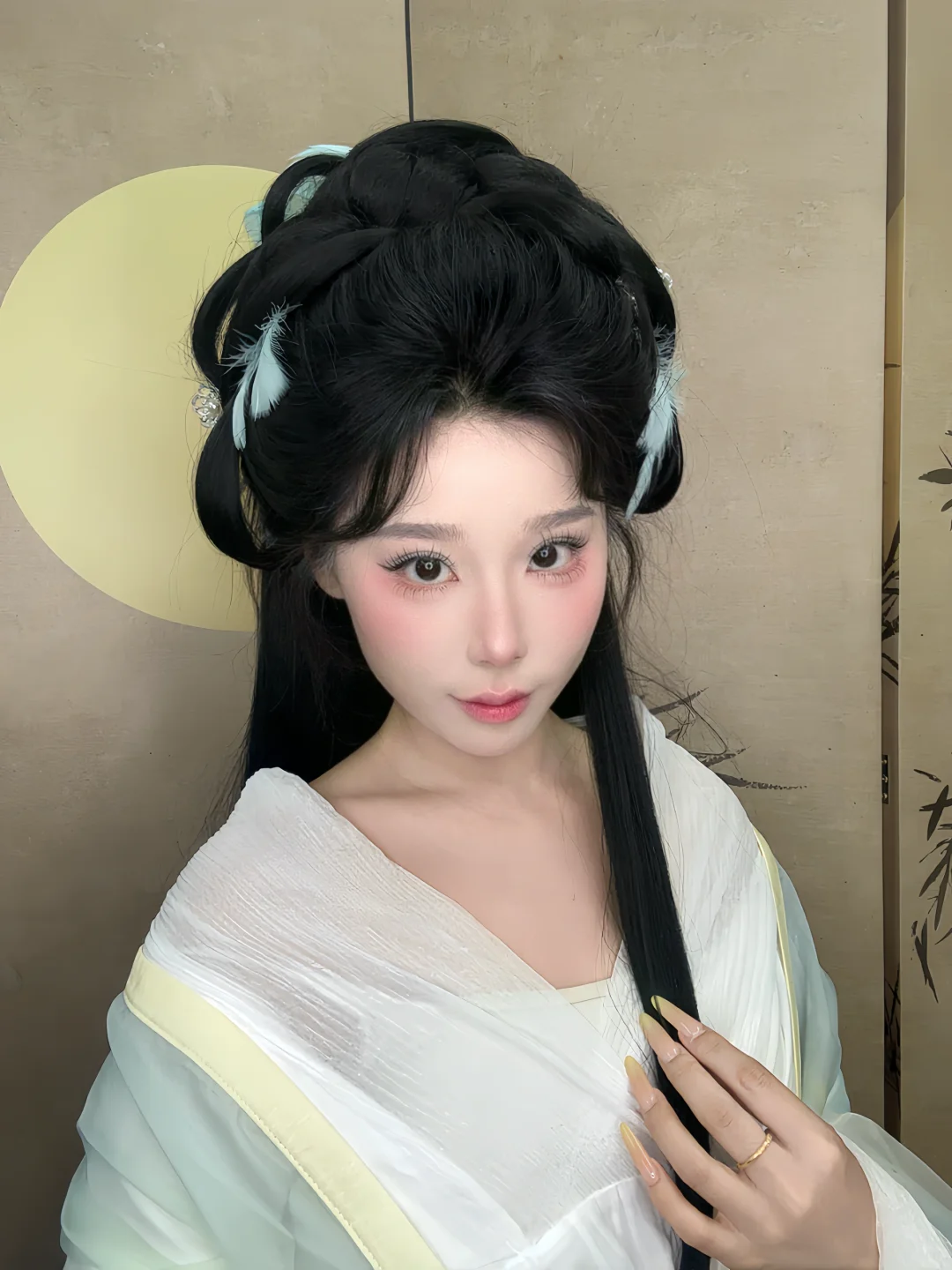 心动无数次的清冷感汉服