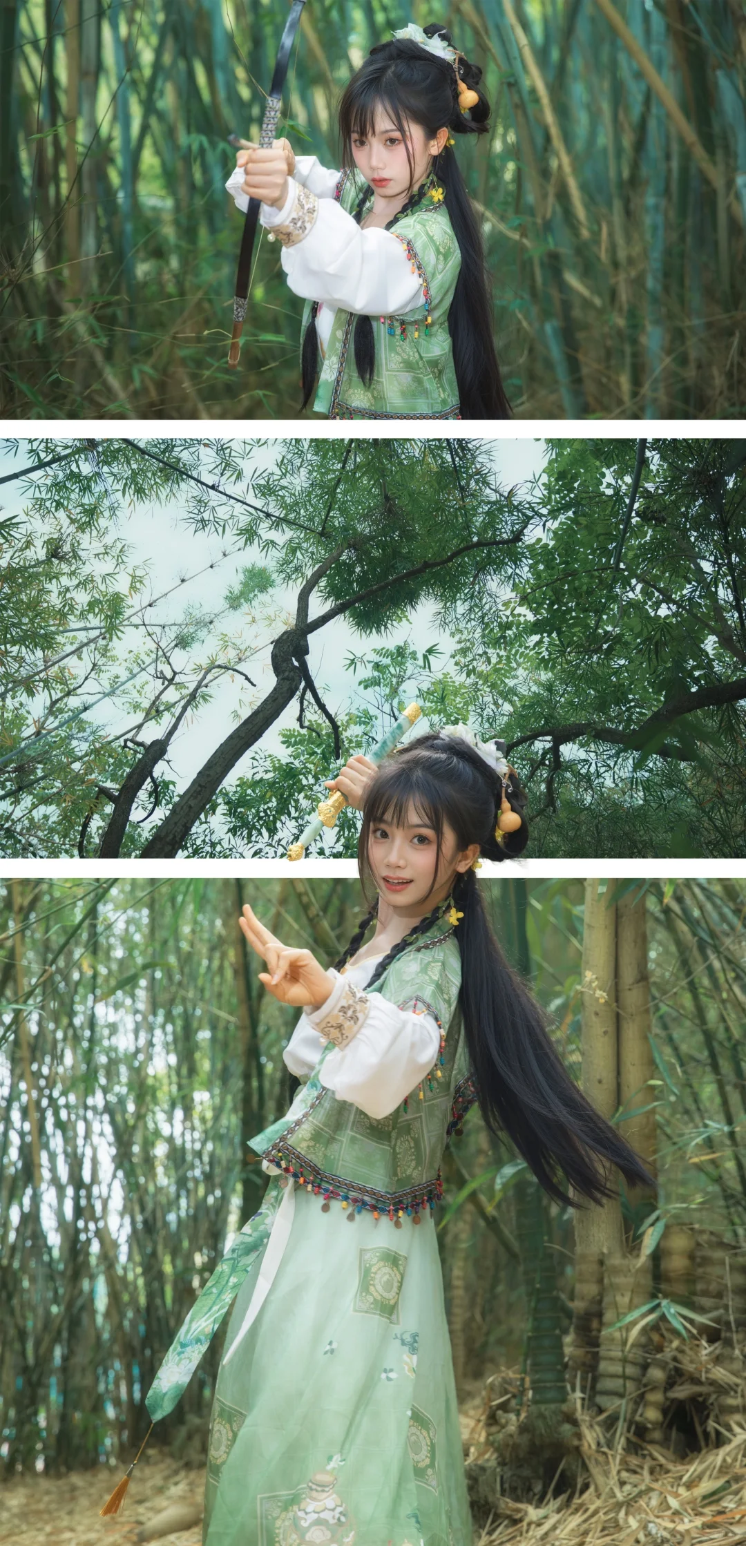 “师兄，刀剑无眼 小心喽”