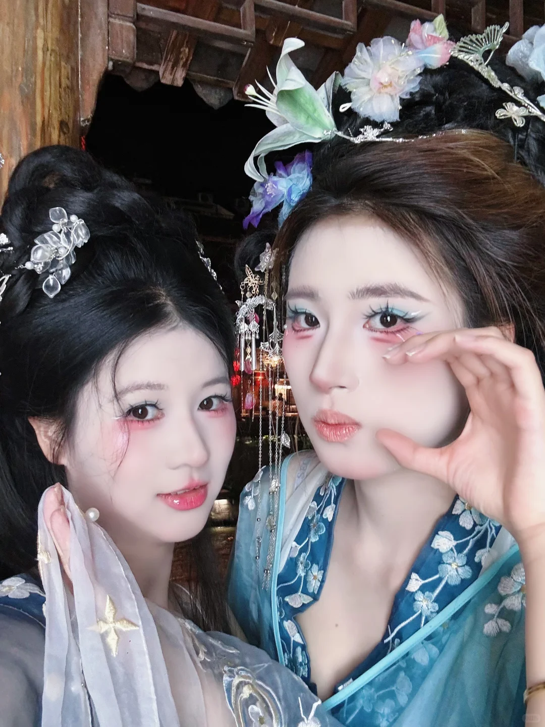 答应我一定要和姐妹去试试古风妆造 ！！！