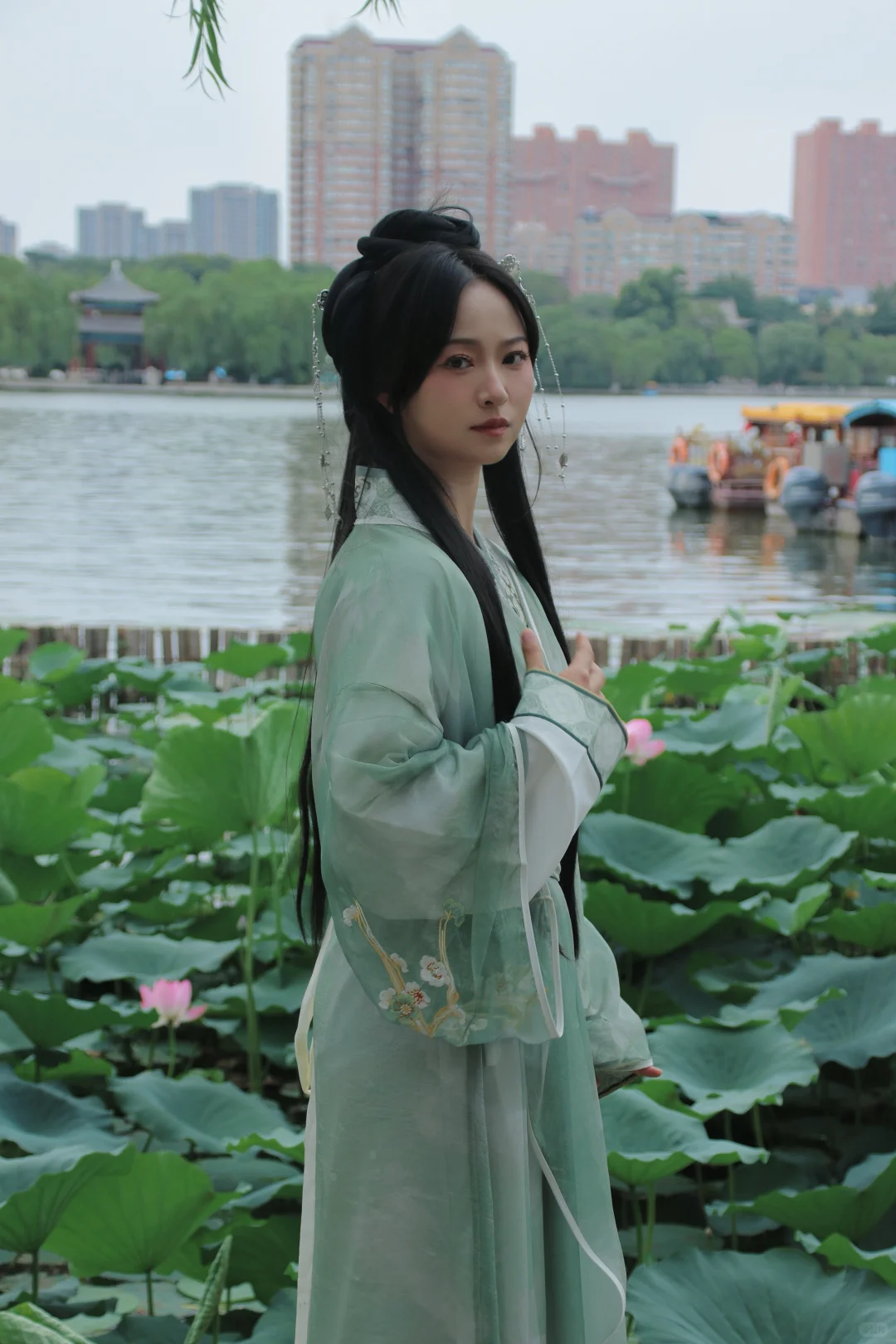 还记得大明湖畔的夏雨荷吗