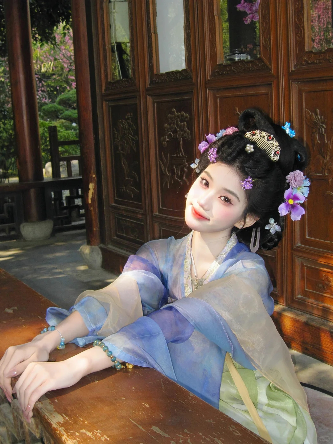 误入甜妹统治区！小唐风怎么拍都吼吼看～