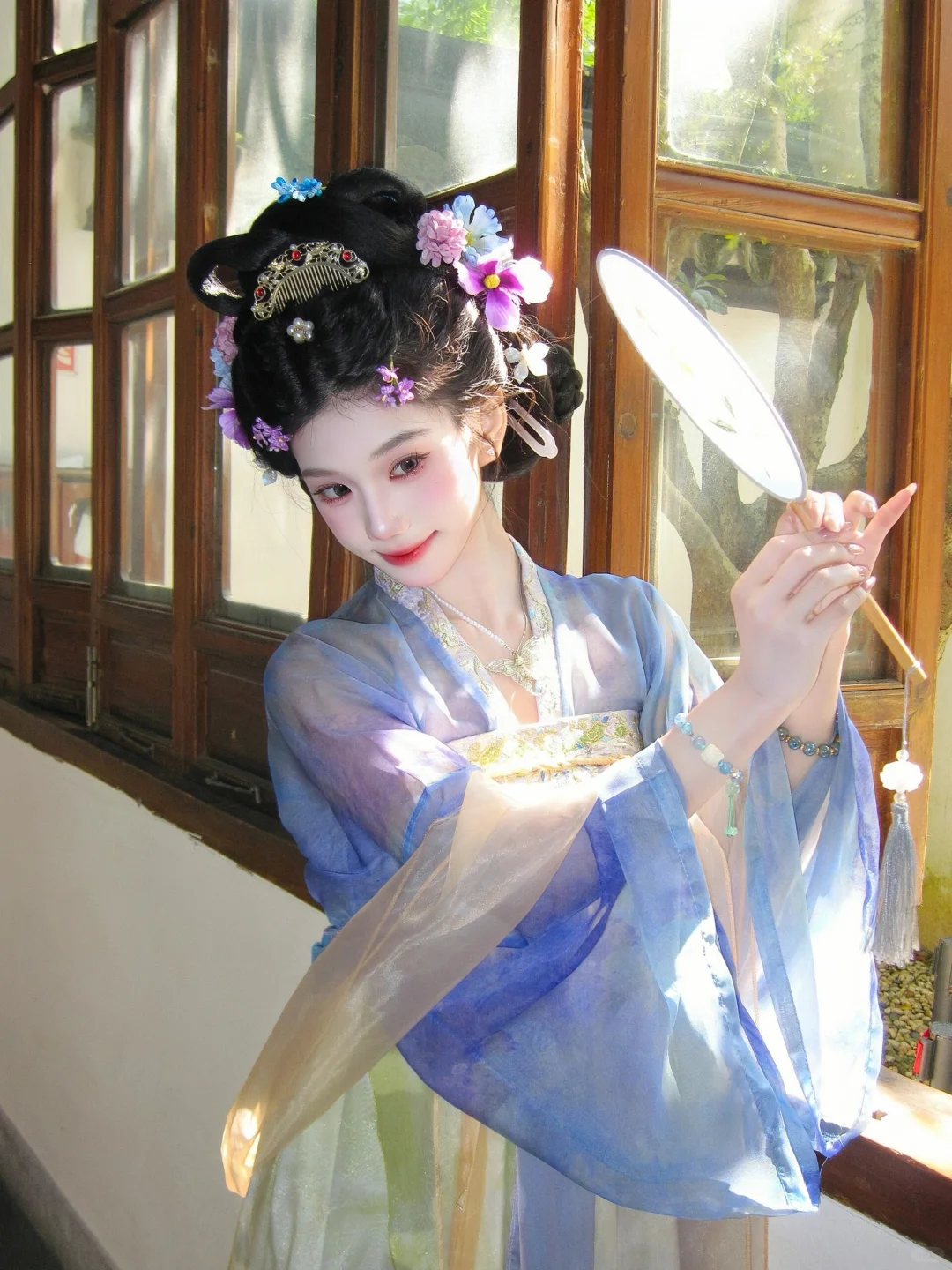误入甜妹统治区！小唐风怎么拍都吼吼看～