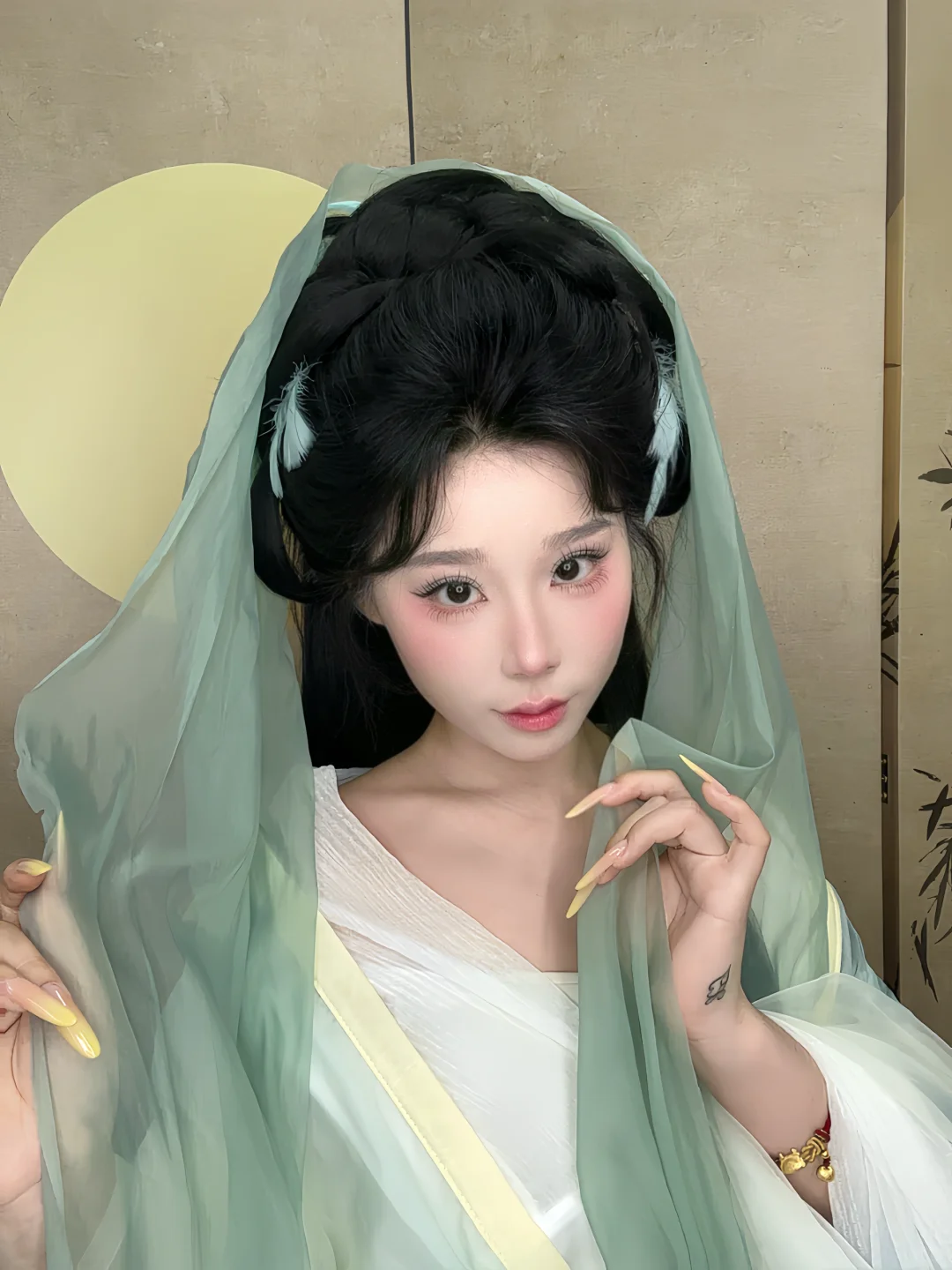 心动无数次的清冷感汉服