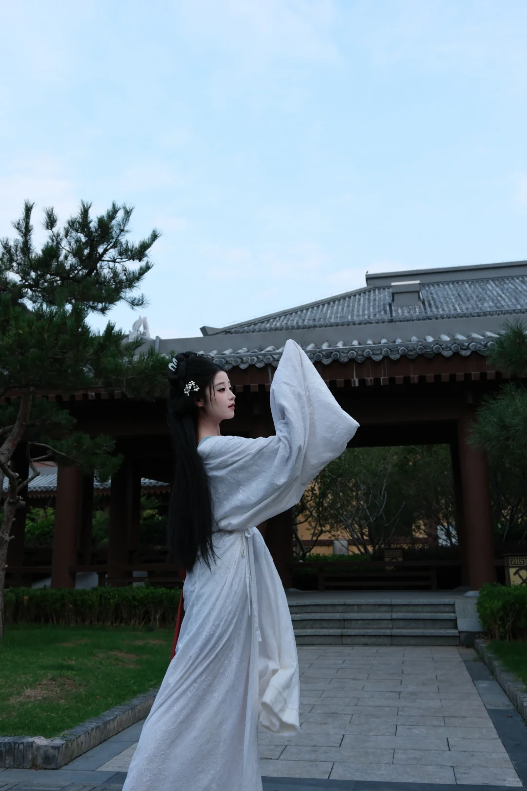 清冷感汉服真的yyds！😘😘
