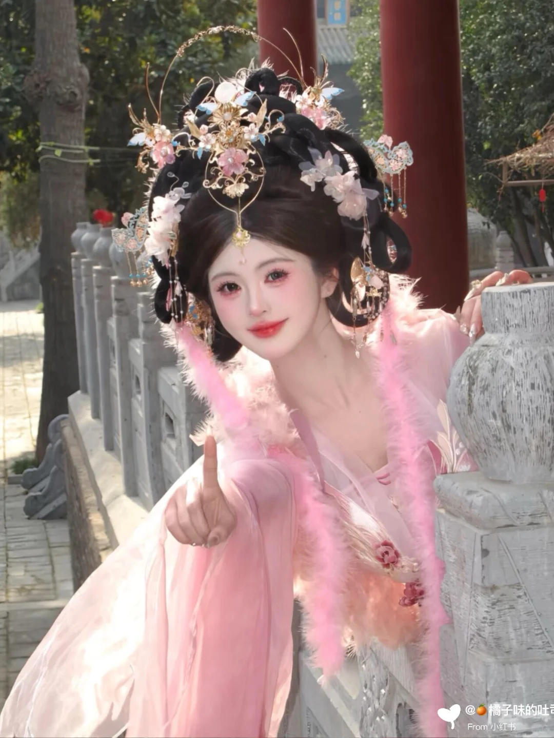 啊啊啊这谁顶得住！粉色神女太美了‼️