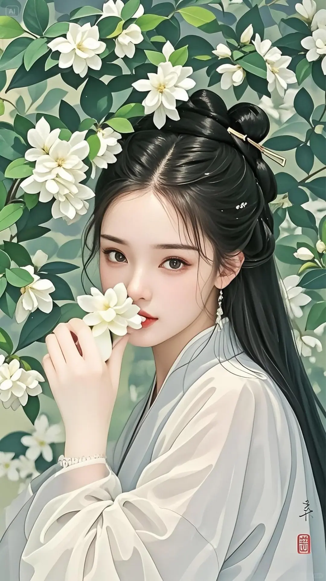 浅浅穿越一下🎋茉莉仙女