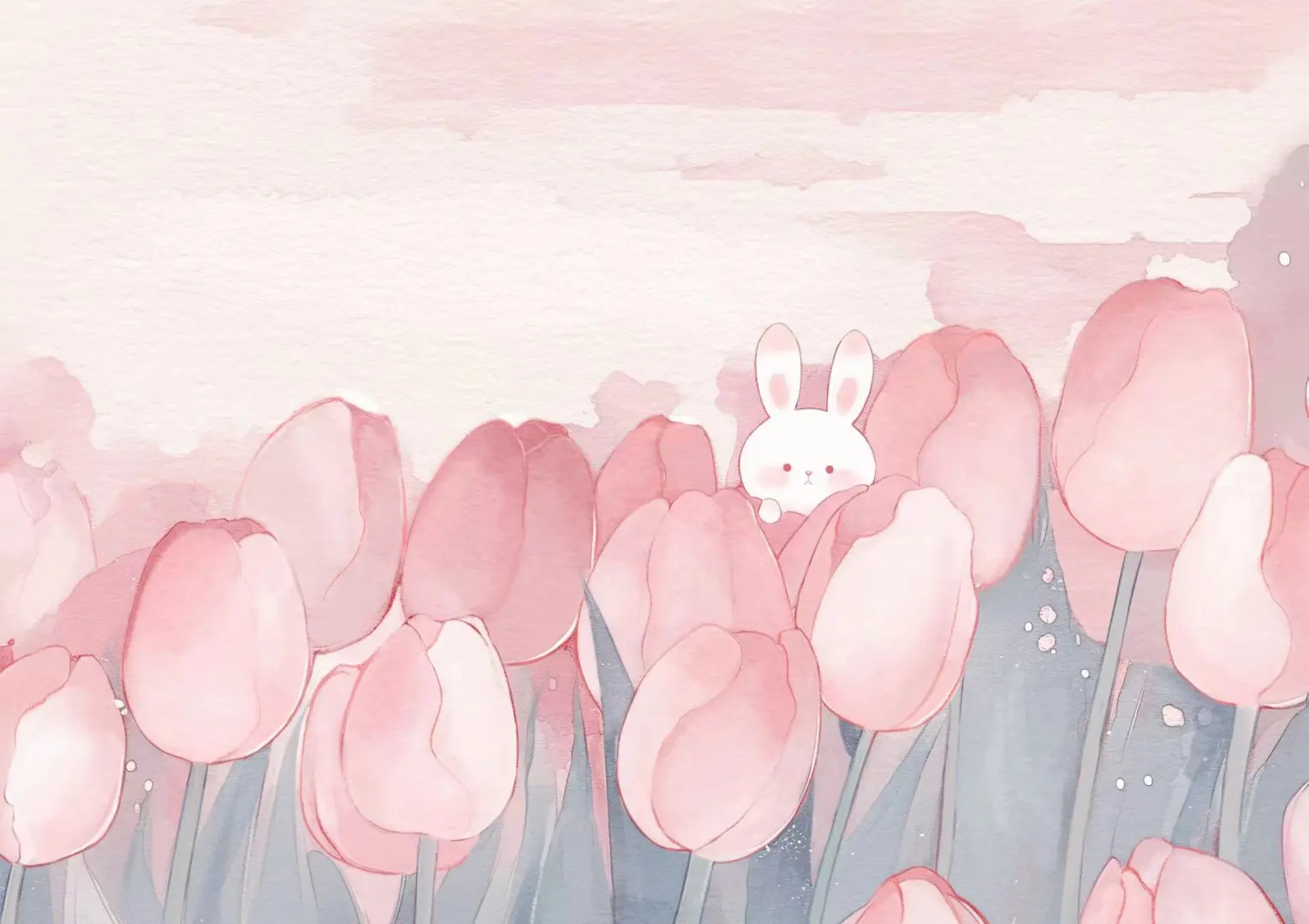 郁金香与小兔子🐰