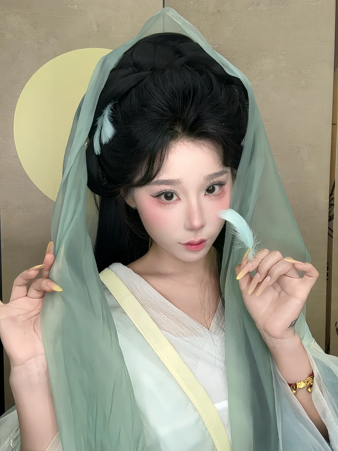 心动无数次的清冷感汉服