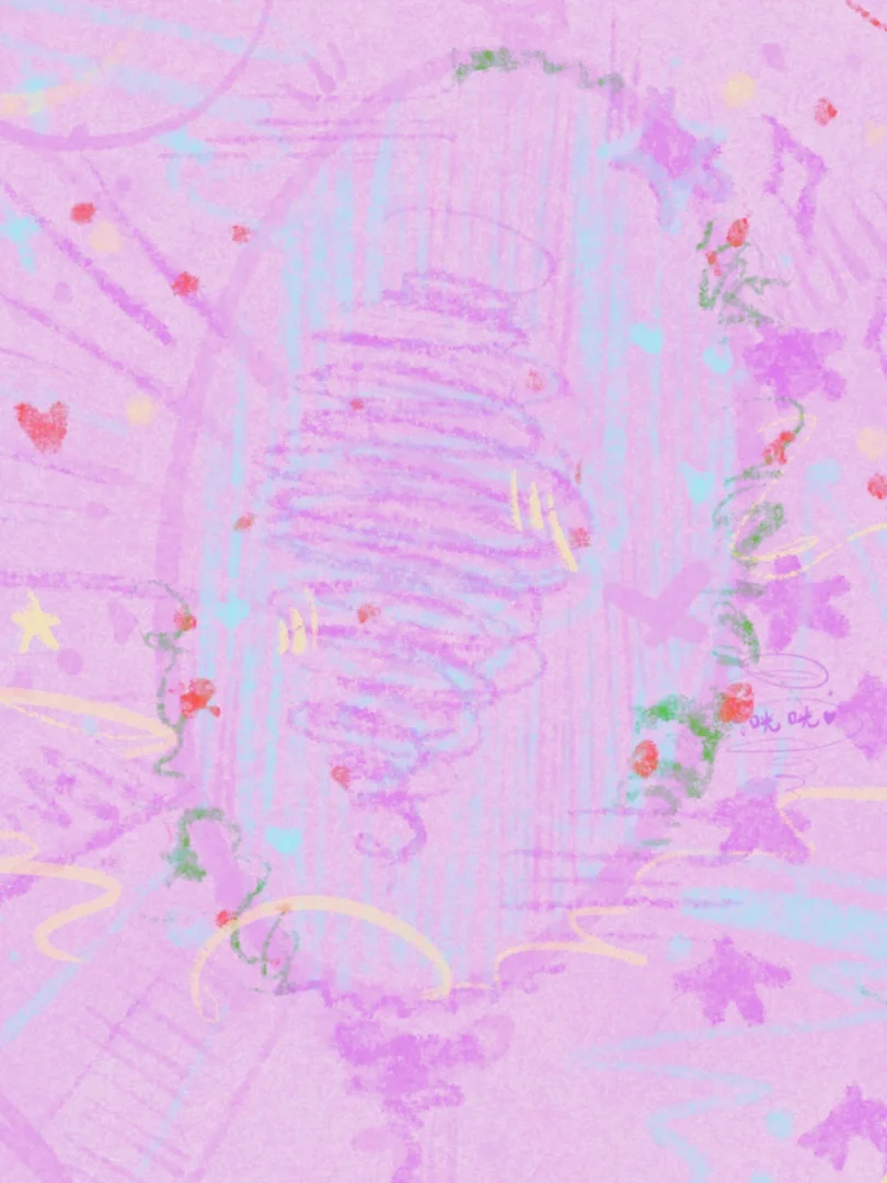 「妈妈，我的脸在发光欸！」💡