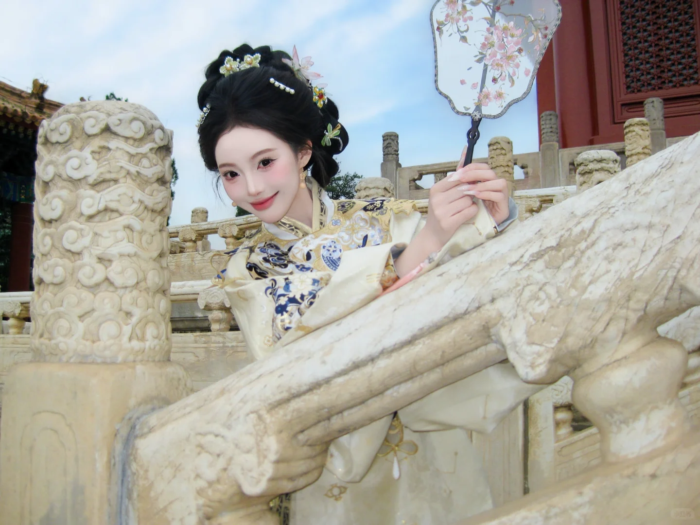 被这组明制汉服狠狠心动住了