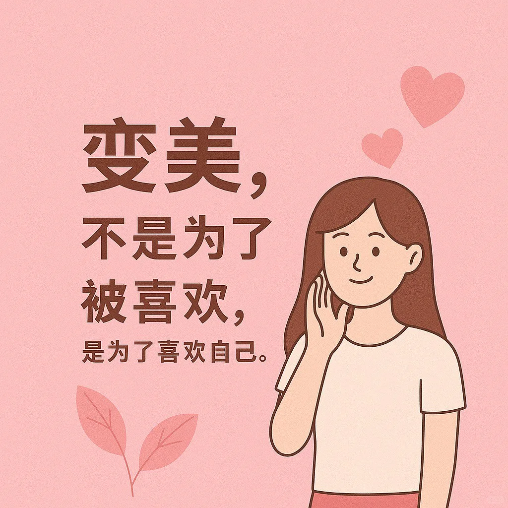 变美，不为别人