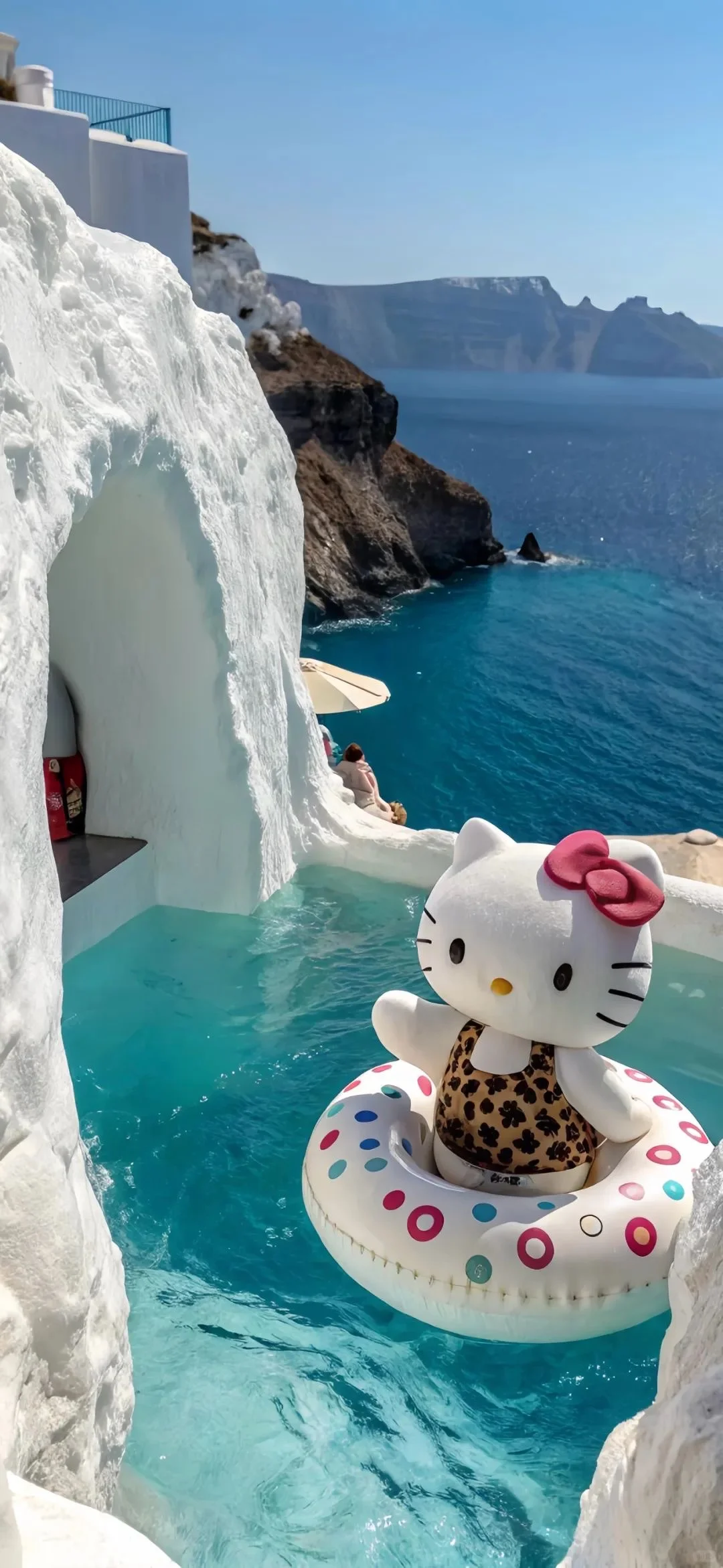 海岛/Hello Kitty全屏壁纸