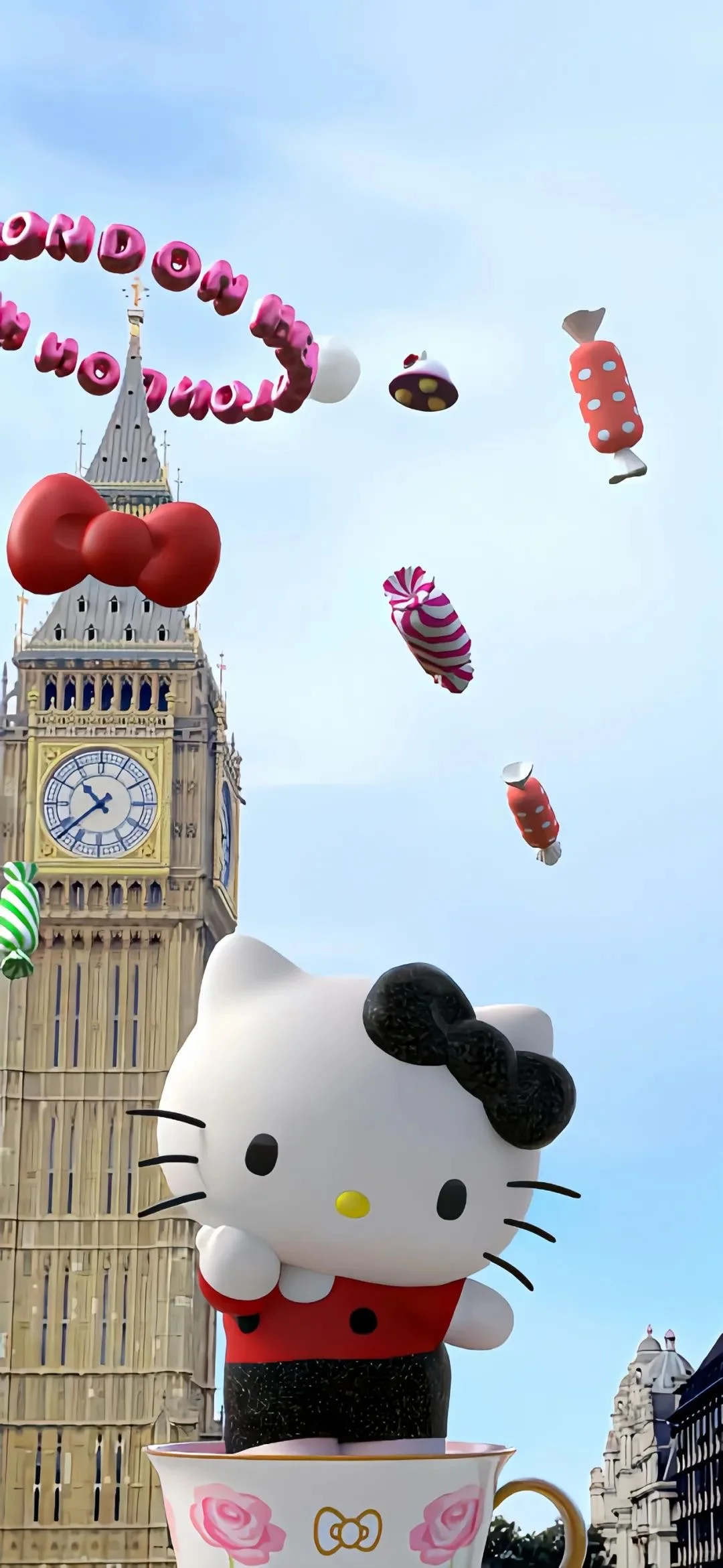 海岛/Hello Kitty全屏壁纸