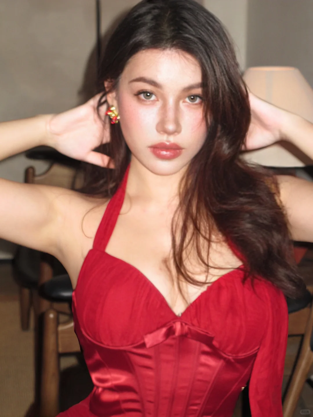 谁穿谁好看的红色🌹