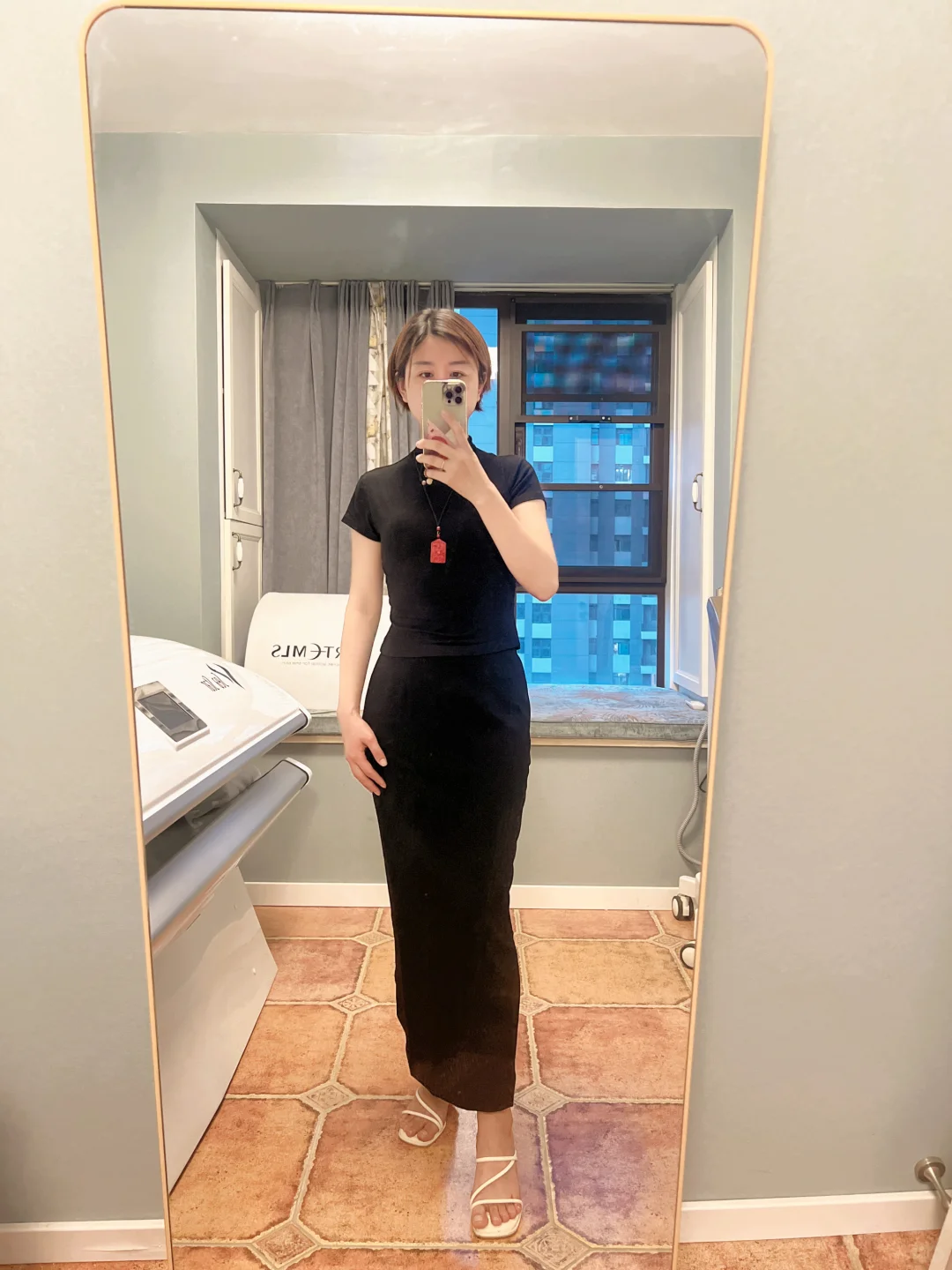 纯素颜，被两个美女顾客夸奖