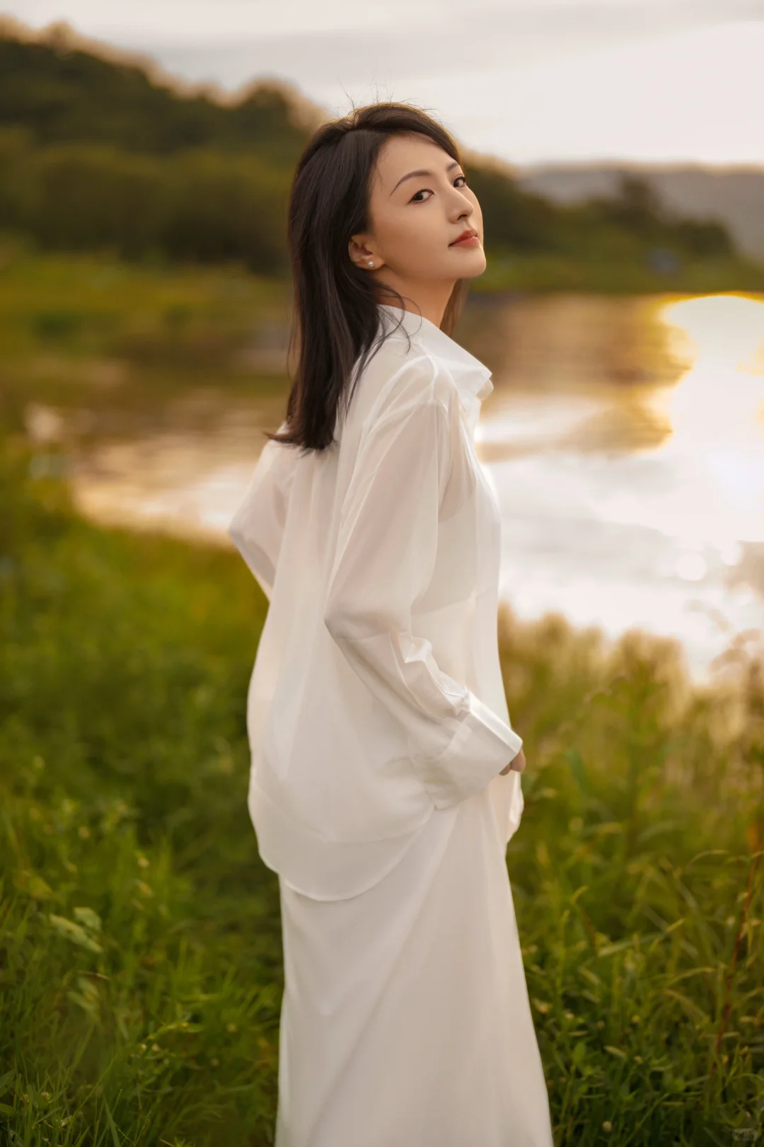 落日余晖下的浪漫 | 电影感氛围拍照📸