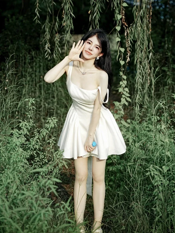 女摄萍水湖湿地公园拍照攻略小清新摄影写真
