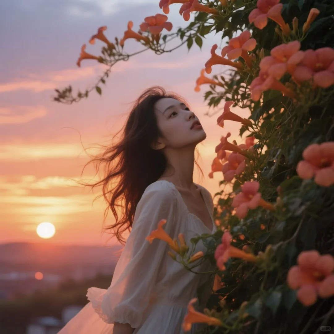 🌇氛围感杀疯了！夕阳下的头像美到失语！